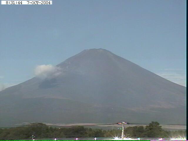 写真：御殿場から望む富士山