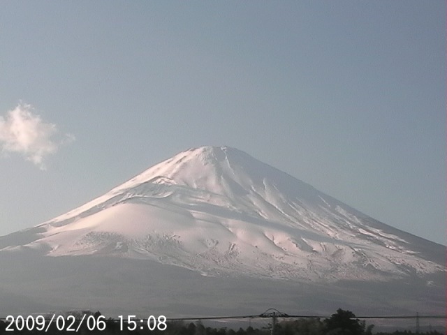 写真：御殿場から望む富士山