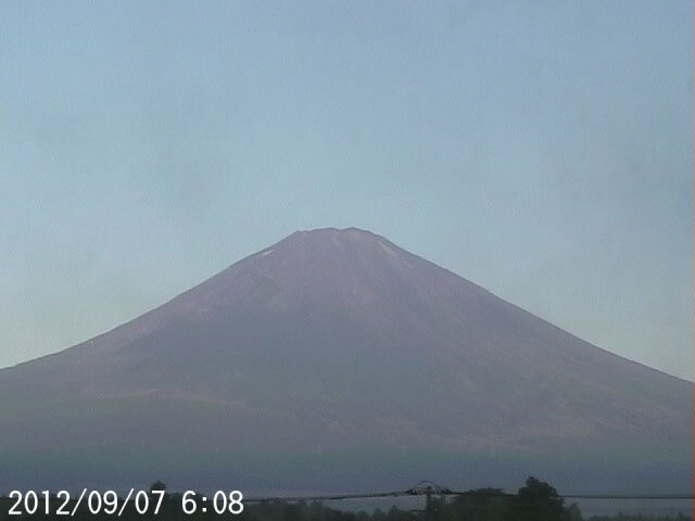 写真：御殿場から望む富士山