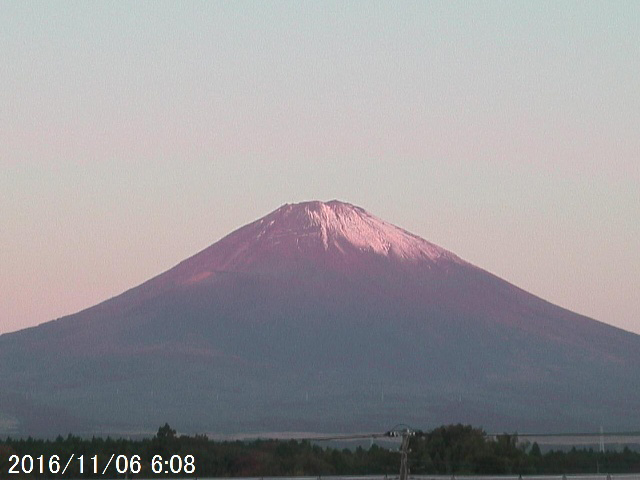 写真：御殿場から望む富士山
