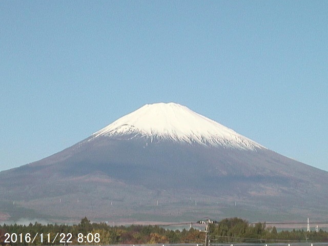写真：御殿場から望む富士山