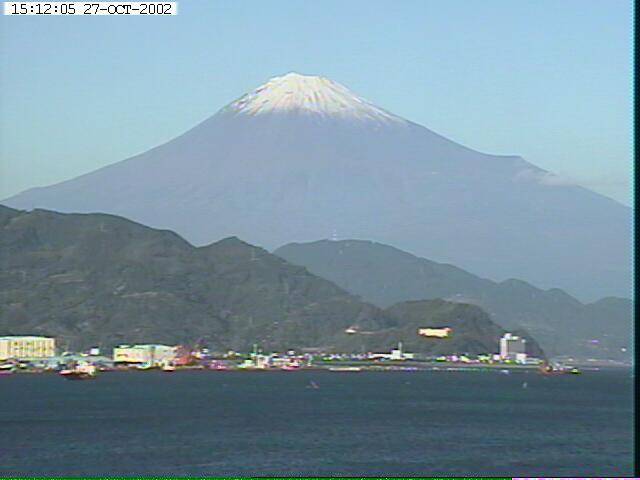 写真：清水から望む富士山