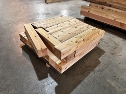 ブックラックの使用木材