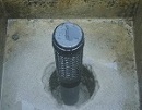 写真：縦型雨水浸透施設(JSドレーン工法)