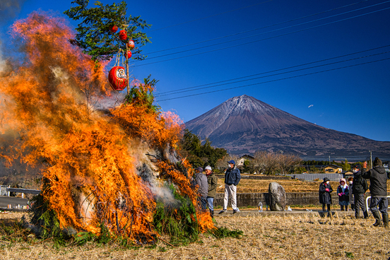 写真：農村の小正月