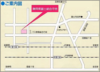 地図：中遠総合庁舎アクセスマップ2018