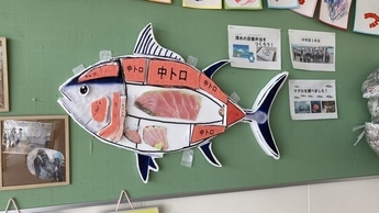 マグロの掲示物