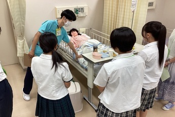 入院中の患者さんモデル
