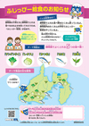 写真：「静岡県のチンゲンサイ」の紹介チラシ 表