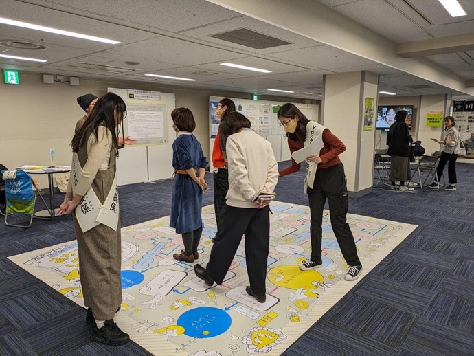 静岡まるごと移住フェアの様子