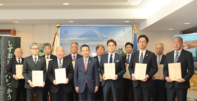 令和7年度しずおか県産材利用促進協定締結式