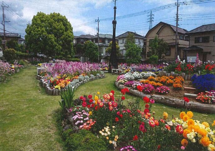 最優秀賞：三島市東大場花の会作品