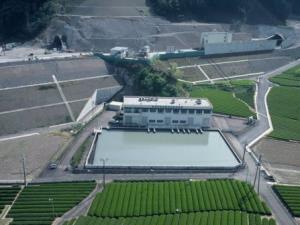 牧之原揚水機場(送水施設)の写真