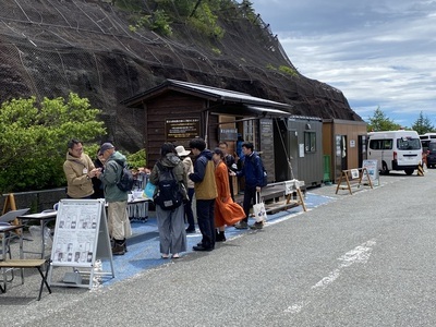 画像:静岡県富士登山事前登録システム受付の様子