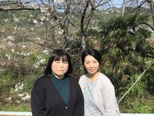 写真:今年度より本校は自立活動教諭が 2名となりました(筆者:右)