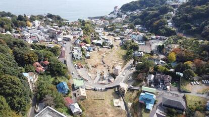 土砂撤去後