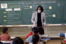 写真:授業の様子(筆者)
