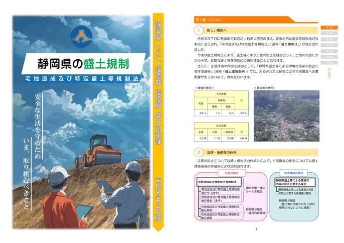 パンフレット「静岡県の盛土規制」