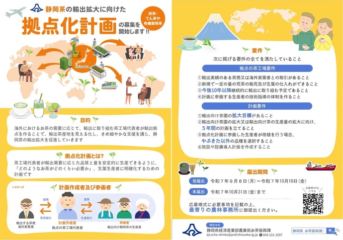 第3回拠点化計画募集チラシ