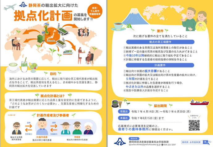 拠点化計画募集チラシ