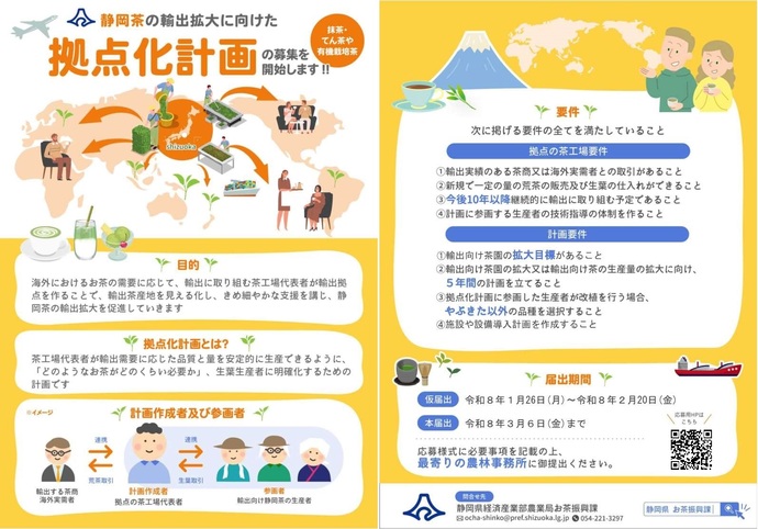 第4回拠点化計画募集チラシ