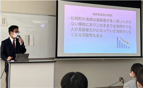 松崎高校発表写真