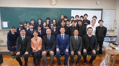 写真：静岡農業高校　1時間目
