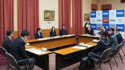 画像:懇談会