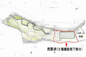 産業団地区画図