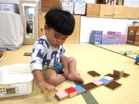 構成遊びの様子