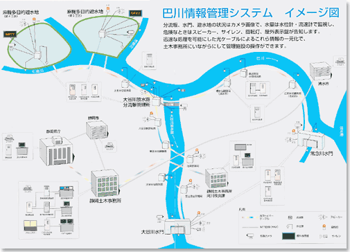 巴川情報管理の地図