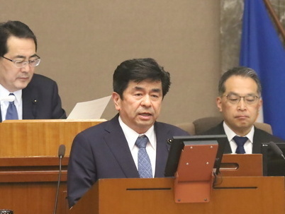 第124代静岡県議会副議長　中田次城議員