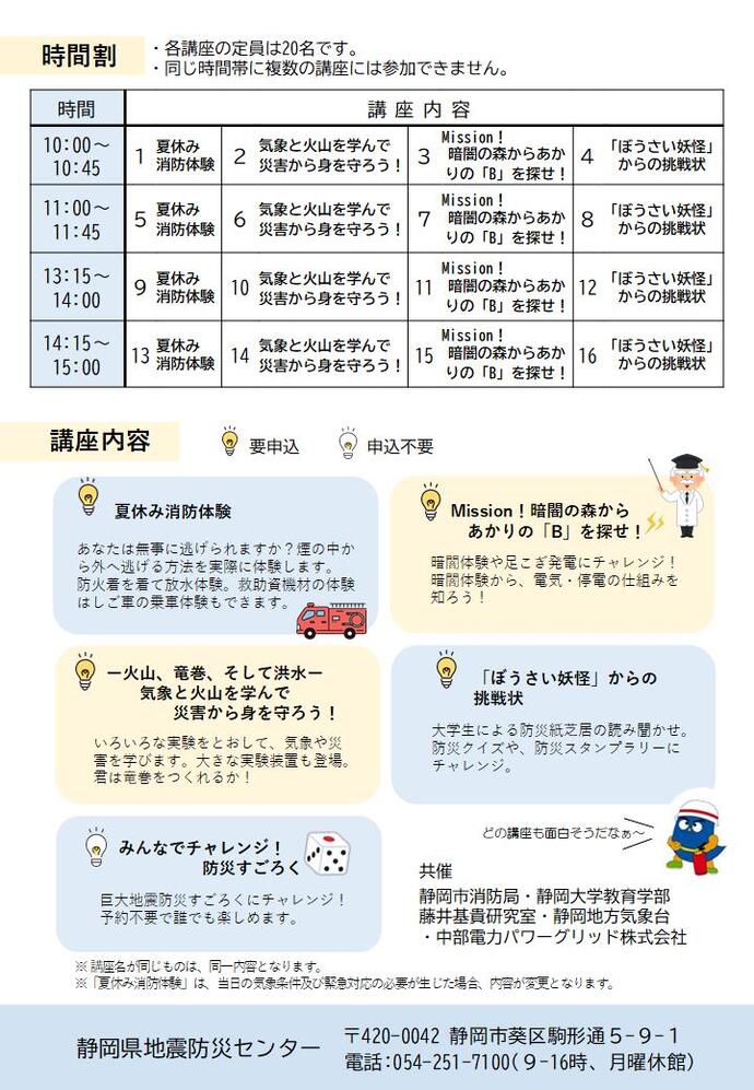 講座の内容説明