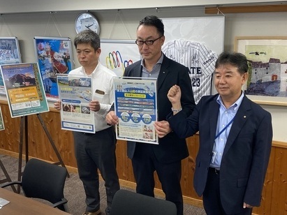 部長訪問の様子