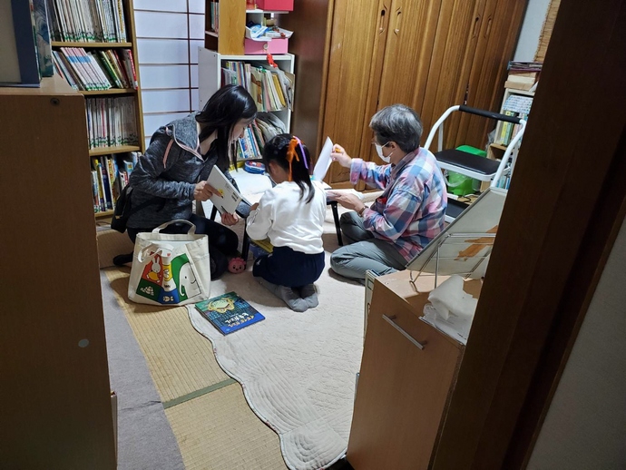 文庫の様子