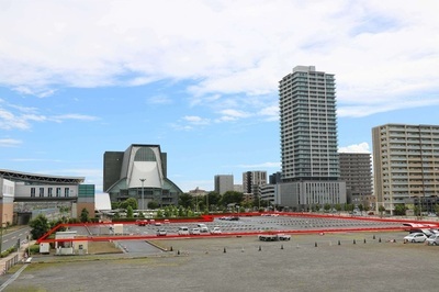 画像：新図書館建設予定地
