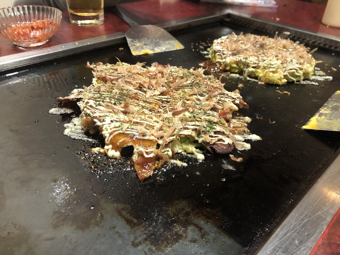 お好み焼きの写真