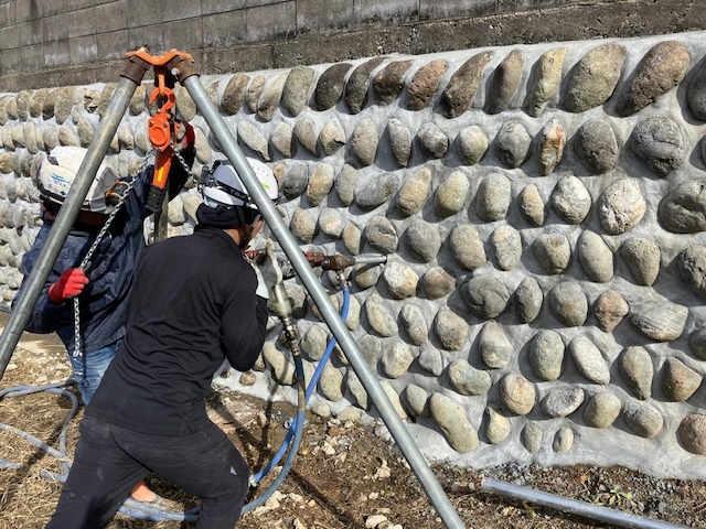 写真：IBアンカー工法