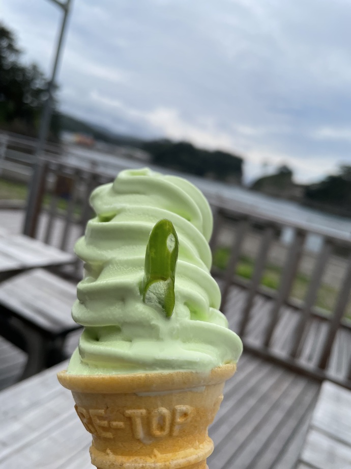 ソフトクリームの写真