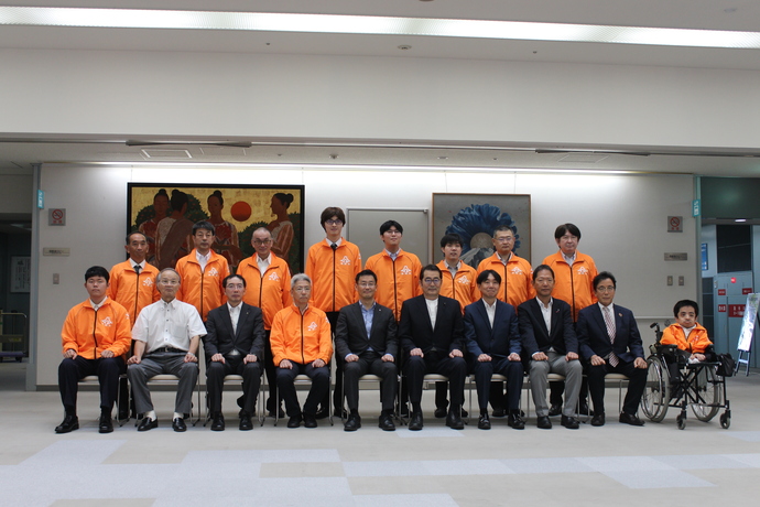 写真:結団式の様子2