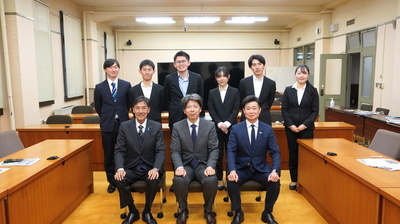 大学生との意見交換会(静岡県立大学薬学部)集合写真