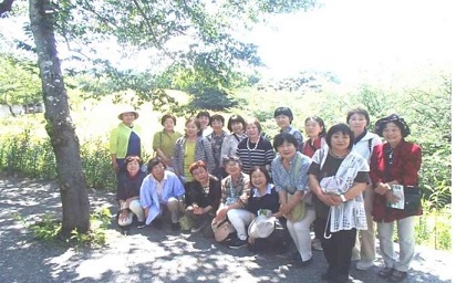 松崎町花の会集合写真