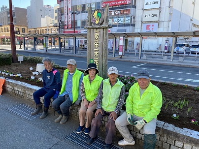 沼津市花の会集合写真