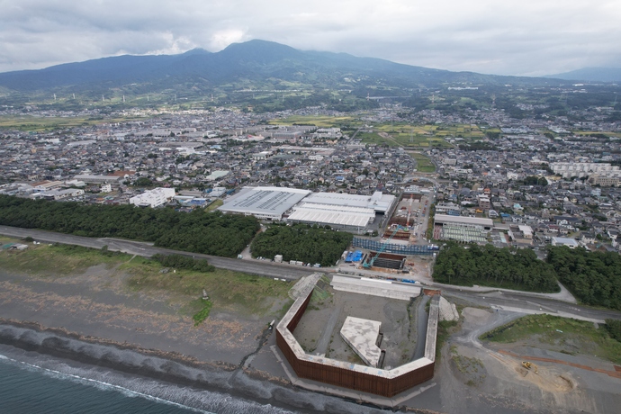 沼川新放水路の写真