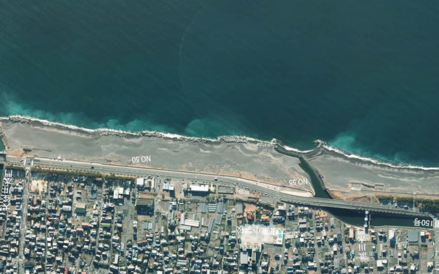 高松の航空写真
