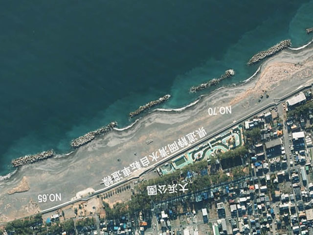 大浜公園の航空写真