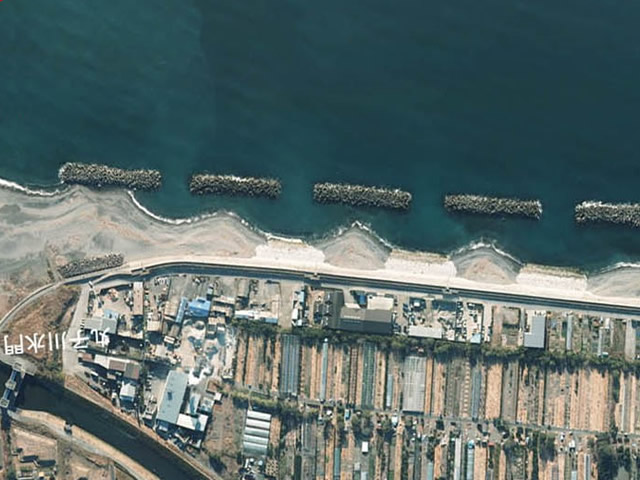 広野の航空写真