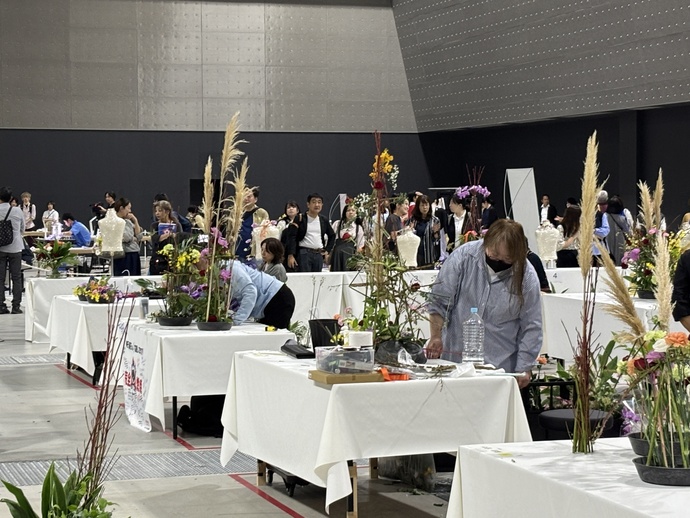 兼松選手（全国アビリンピック）の競技の様子