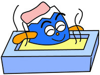 お風呂のときは