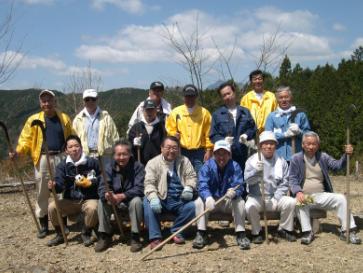 写真：口坂本のグループ
